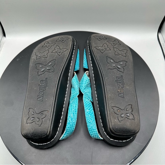 Alegria Verona Leather Sandal Aqualita Women Size 39 - Picture 6 of 6